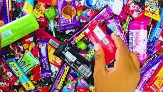 Ultimate Candy Mix ASMR 🍬✨ | Skittles, Gems, Alpenliebe, Perk, Kismi, Lollipop Sounds | No Talking