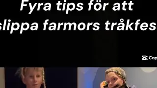 Fyra s&auml;tt att slippa farmors tr&aring;kiga fest!￼