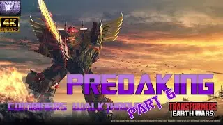 Predaking- Combiners Walkthrough Episode 6- Transformers Earth Wars- TFEW 4K UHD #tfew #predaking