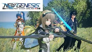 PSO2 NGS - STORY + TUTORIAL First time playing as Kirito lol