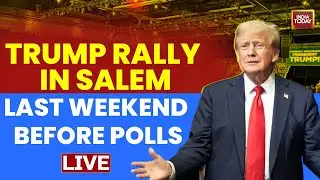 Trump Rally LIVE: Donald Trump Rally In Salem Virginia | Trump Speech LIVE | US Elections 2024