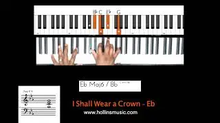 I Shall Wear a Crown | Gospel Piano Tutorial