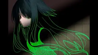 Saya manual vector trace timelapse
