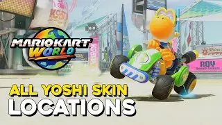 Mario Kart World How To Get All Yoshi Skins