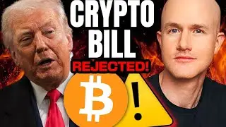 Trump VS Coinbase EXPOSED! (Bitcoin&rsquo;s Crypto Clarity Act DENIED!)