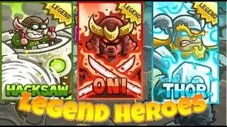 THOR IN KINGDOM RUSH ? - Oni, Hacksaw - Heroes in Action