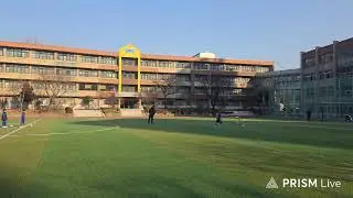 토요축구 당산중학교 몸풀기