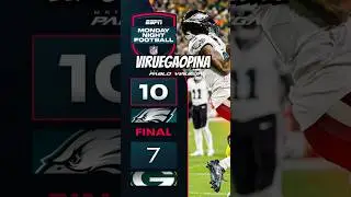 #viruegaopina👊🏈 #Eagles vence #Packers #MNFxESPN #NFLxESPN #nfl