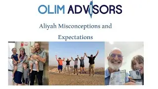 Aliyah misconceptions and expectations webinar