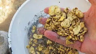 На этой богатой реке можно добывать килограммы золота! И не только?!
