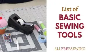List of Basic Sewing Tools