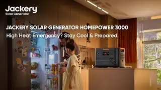 High Heat Emergency? Stay Cool & Prepared | Jackery Solar Generator HomePower 3000