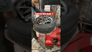 Imported Rims & GT Radial Indonesia 🇮🇩 tyre fitting 😍 #Shorts