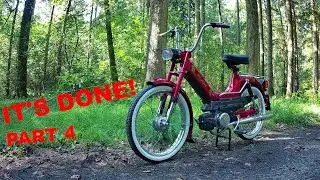 🔩 Moped Patina Restoration Puch Maxi S | Last Parts | First Start | IT'S DONE!