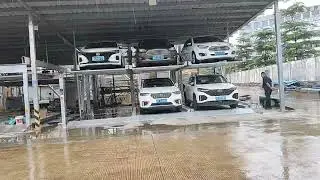 Back Cantilever Puzzle Parking System/www.bestcarlift.com