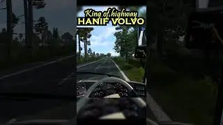 Idiot driver become reckless with hanif Volvo #ets2 #probdmap #eurotrucksimulator2  #overtake