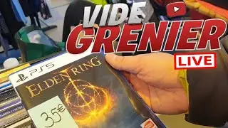 Vide Grenier Live - Star Wars, Jouets, Nintendo Wii et du PS3 dans ce VG avec des jeux peu commun 🤩