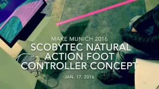 ScobyTec Foot Controller at Make Munich 2016