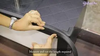 BabyPro&trade; Corner Guards & Safety Edge Strip for covering sharp corners of bed/table/pillars