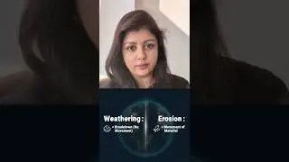 Still Confused in Weathering and Erosion? Watch This! #geography #upsc