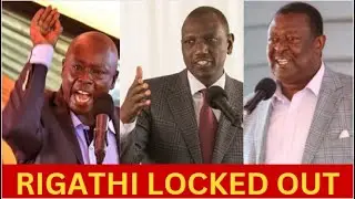Gachagua Locked Out Of Statehouse As Details Of Ruto-Mulembe Secret Deal Leaks Ahead Of Western Tour