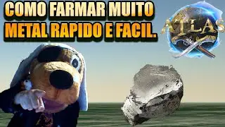 ATLAS GAME TUTORIAL PARA INICIANTES -  COMO FARMAR METAL