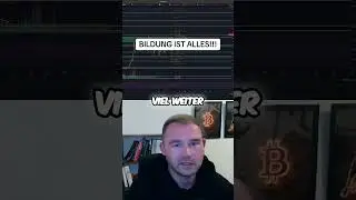BILDUNG IST DER KEY! #crypto #bitcoin #trading #meme #ripple #pepe #minset #bildung
