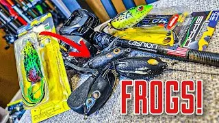 The BEST Combo for FROG Fishing ***Hook, Rod, Line IMPORTANCE***