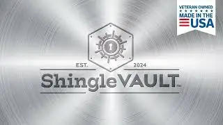 ShingleVAULT&trade; Made in the USA Logo Animation