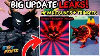 Blox Fruits Update BIG LEAKS GOT REVEALED! NEW KITSUNE AND TRINKETS LEAKED