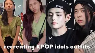 recreating our fav kpop idol outfits ft. yes style  🌸