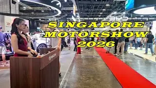 Singapore Motorshow 2026, 10 Jan Sat Highlights! with Actresses Denise, Cheryl & Carrie Wong