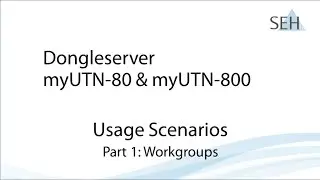 Dongle Server Usage Scenarios Part 1 Workgroups