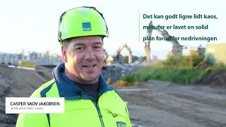 Nedrivning af bro på E45 ved Vejle (Bredalvej)