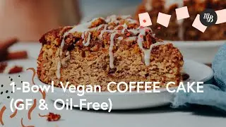 1-Bowl Vegan Coffee Cake (GF, Oil-Free) | Minimalist Baker Recipes