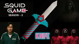 How to Make Squid Game Season 3 Knife at Home 🗡