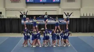 Cicero North Syracuse Cheerleading Second Performance States 2016