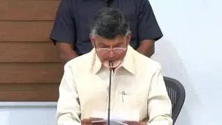 PRESS MEET BY AP CM ON ATM MONEY AT PC CONTROL ROOM ON 18112016