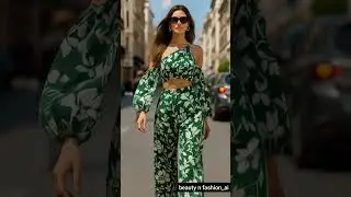 Summer Outfits 2025 | Simple & Stylish | @beauty n fashion_ai | #fashion #shortsvideo #aishorts