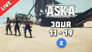 🔴 LIVE LET'S PLAY ASKA FR ! On d&eacute;bloque le m&eacute;tal et on s'&eacute;quipe #2