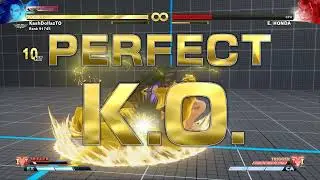 Street Fighter V - Laura 1070 dmg 1118 stun combo sequence