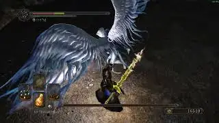 Dark Souls 2 Darklurker. Easy kill with 0 skill.