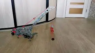 кран из железного конструктора