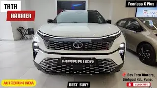 All New 2025 Tata Harrier Fearless X Plus 🚗 | Detailed Review | Features, Specs & Prices 💫 Best SUV?
