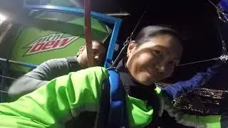 Night sky jumping at Stratosphere Las Vegas Nevada