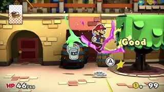 Paper Mario: Color Splash walkthrough pt1. NO COMMENTARY gameplay