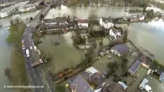 Chertsey flood 2014