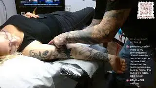 We are #watching Moto #sling some #ink #LIVE #happy #humming
