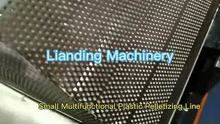 Small Multifunctional Plastic Pelletizing Line