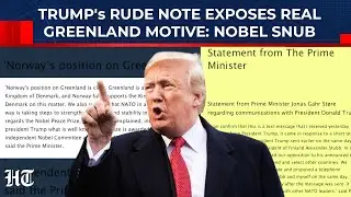 Trump's Rude Note To NATO Member Exposes Real Greenland Motive? Nobel Peace Prize Snub| Norway| US